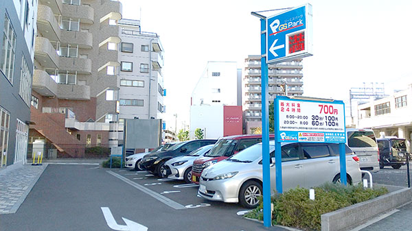 駐車場:GSパーク北野駅前駐車場